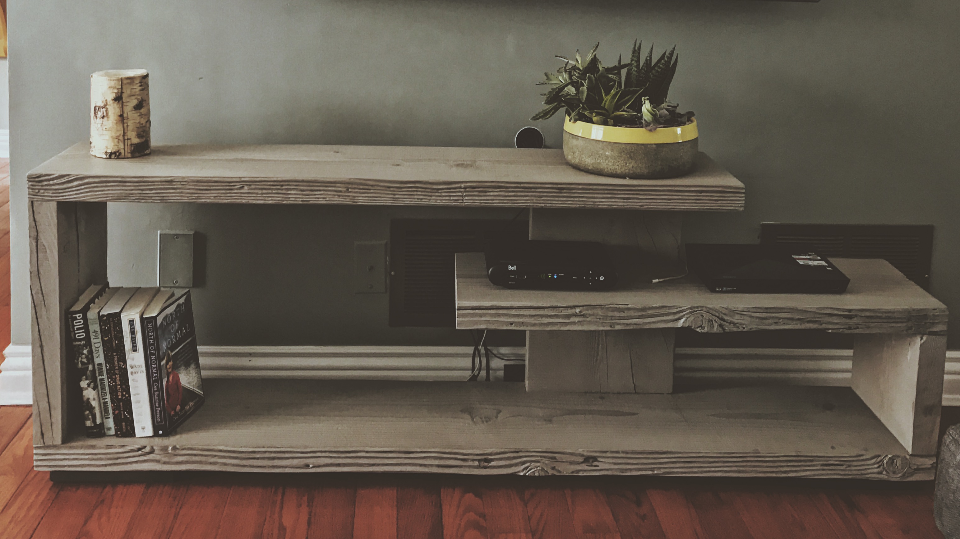 Riverwood TV Console by The East Coast Carpenter